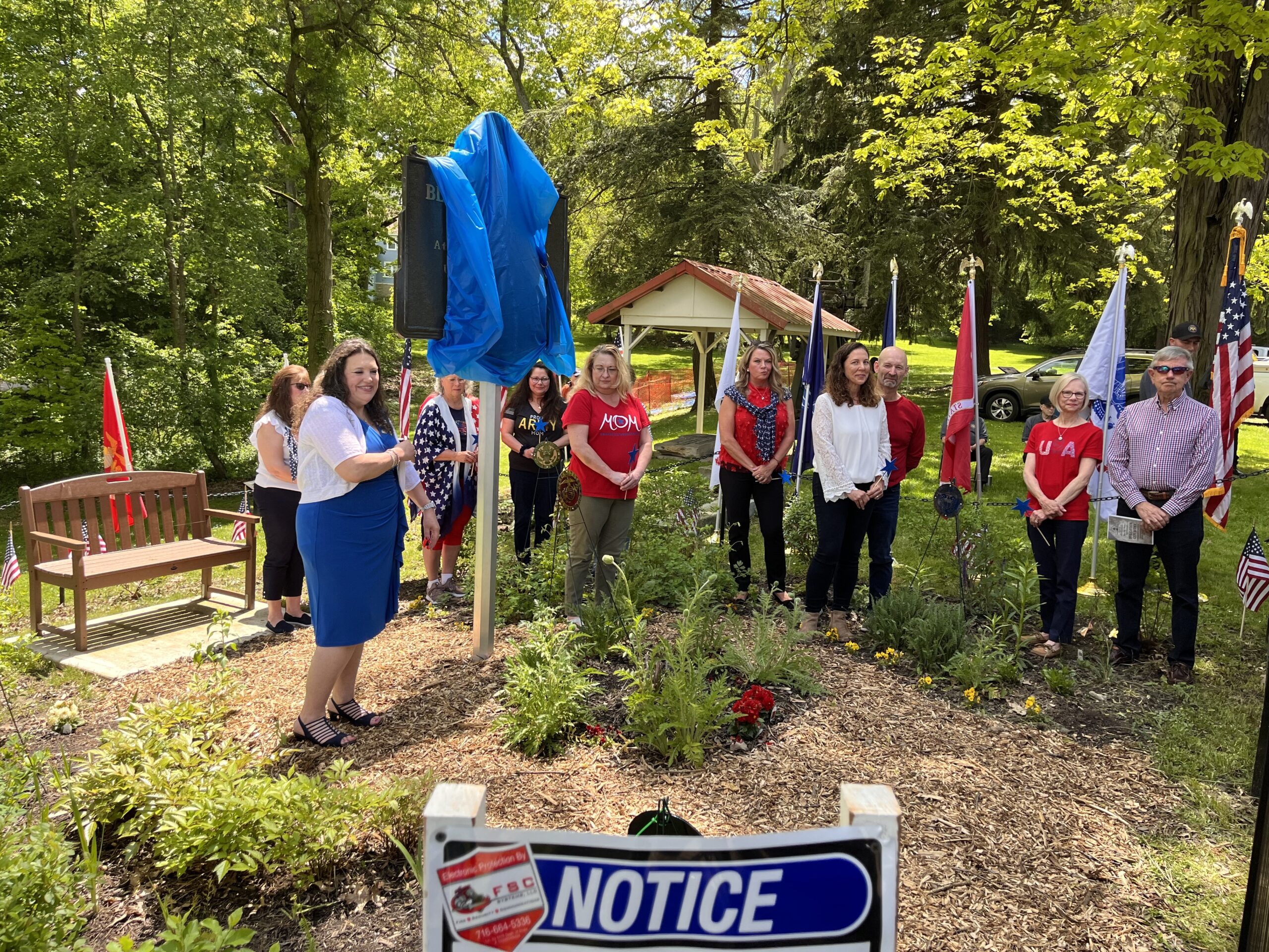 Memorial garden, marker dedicated at Fenton History Center | News, Sports, Jobs - Vimarsana News